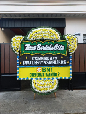 Papan Bunga Duka di Sungai Rumbai