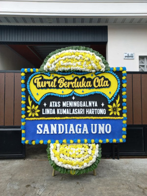 Papan Bunga Duka di Sungai Rumbai