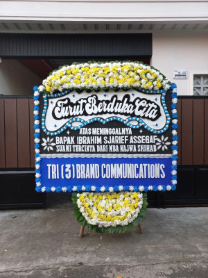 Papan Bunga Duka di Sungai Rumbai